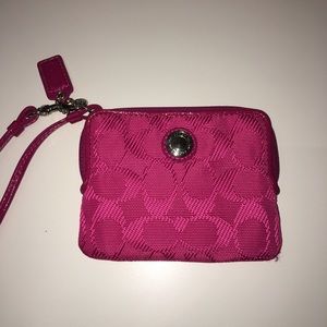 Coach Wristlet with Card Slots